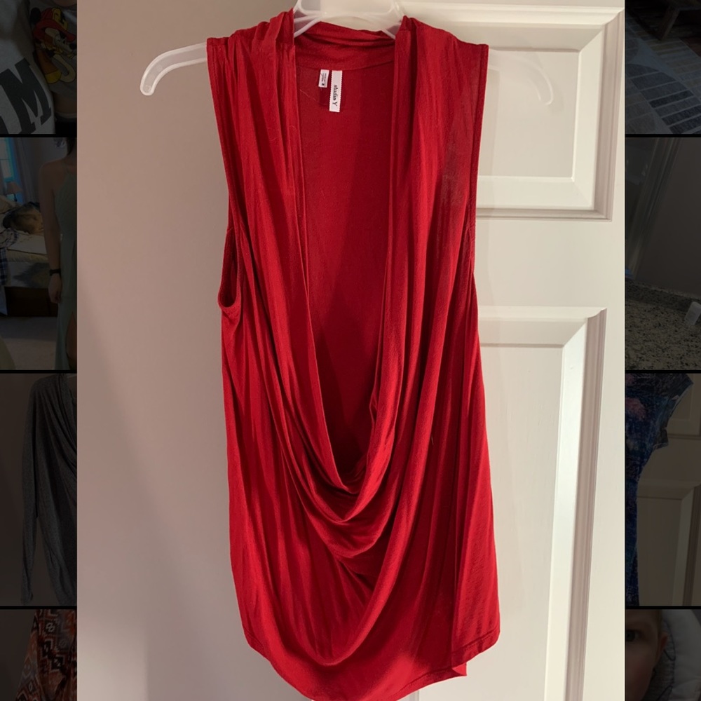 Sleeveless dressy top